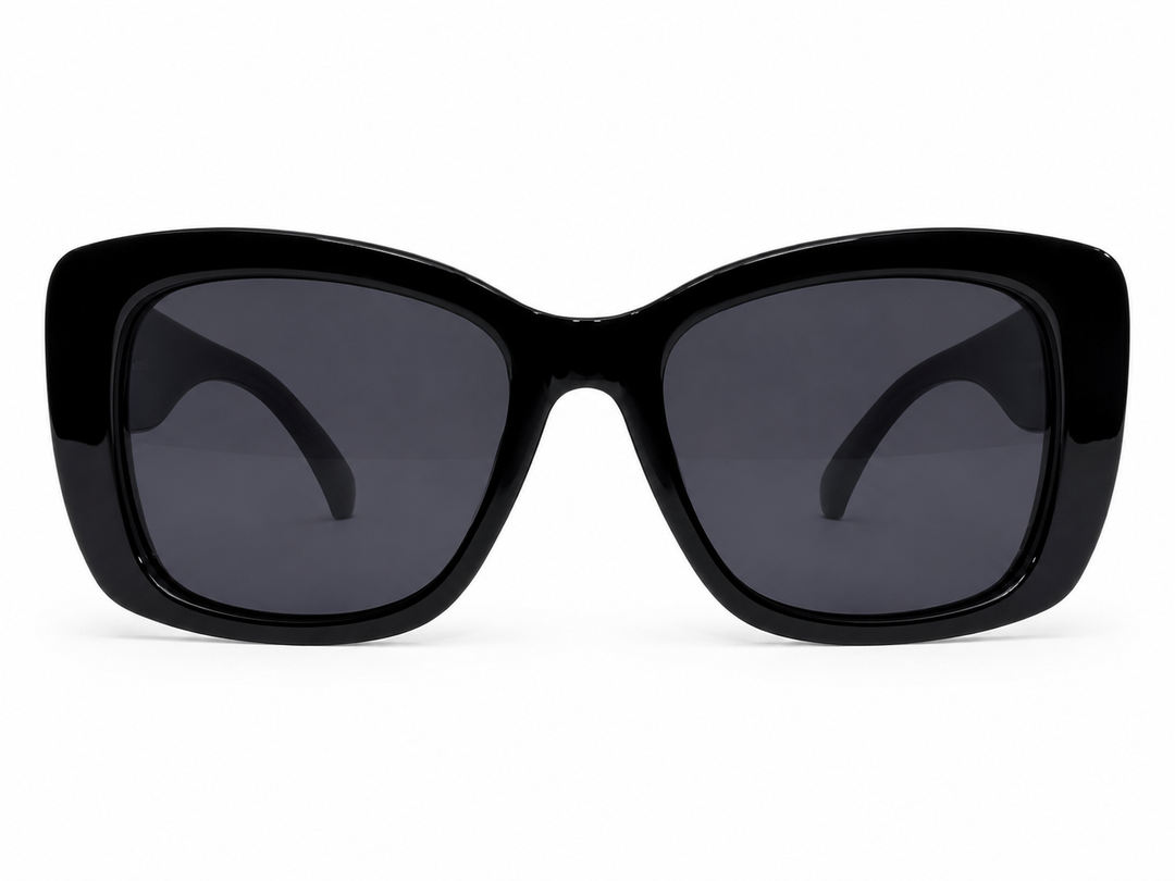 Koko Bold Sunglasses Black