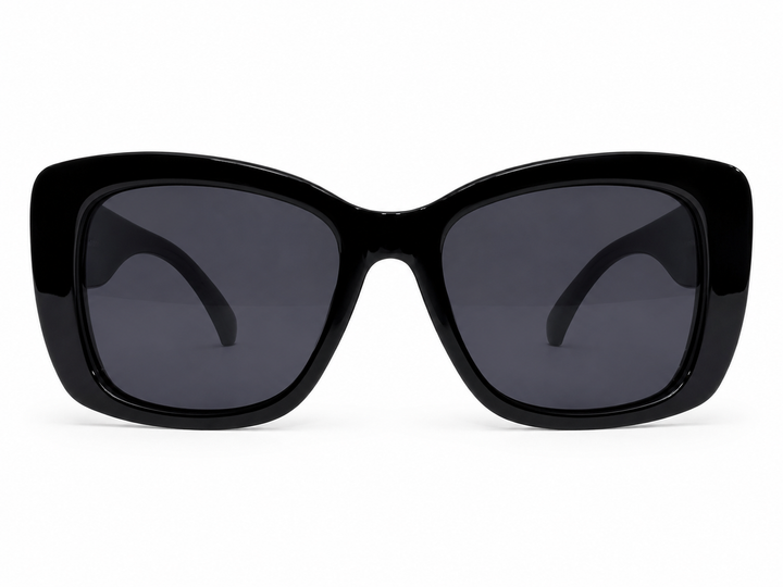 Koko Bold Sunglasses Black