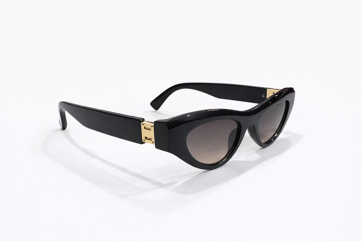 Cali Cat Eye Sunglasses Black