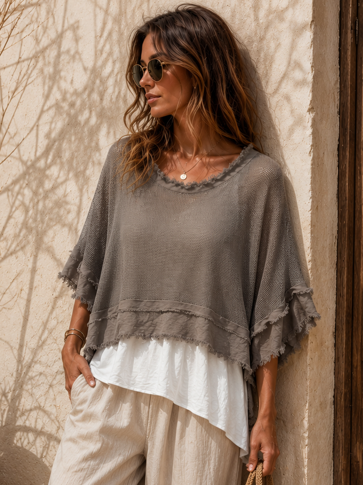 Rosalba 2 Piece Top Set Mocha