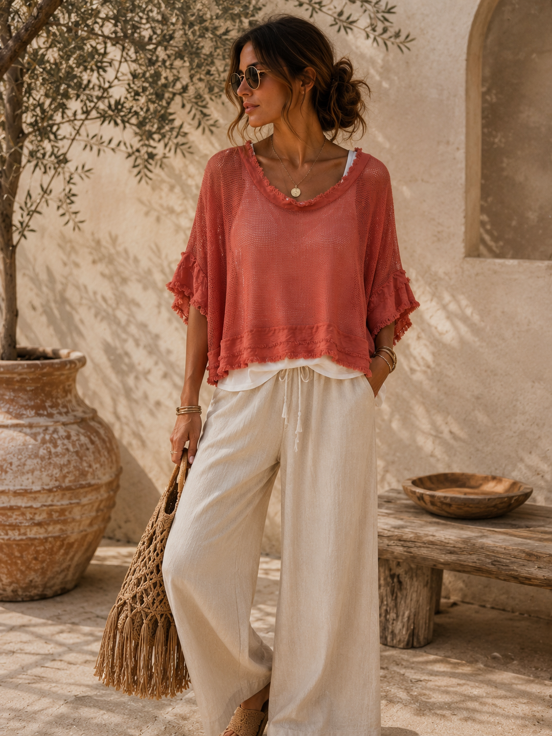 Rosalba 2 Piece Top Set Copper