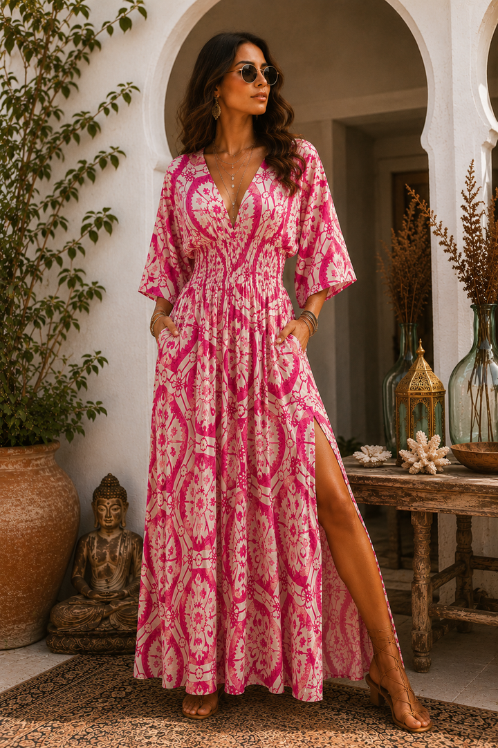 Santa Cruz Maxi Dress Pink