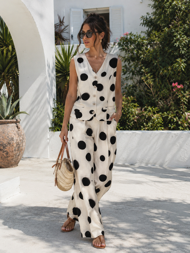 Josefina Polka Dot Co-Ord Set