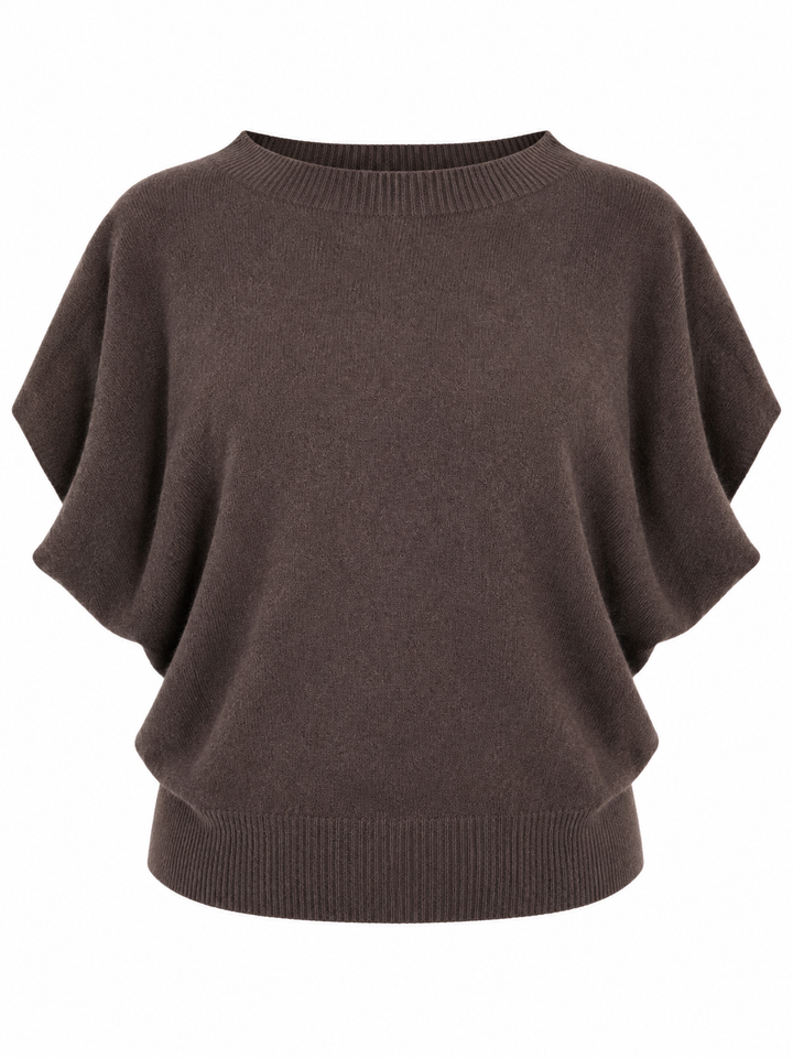 Juniper Soft Knit Top Chocolate