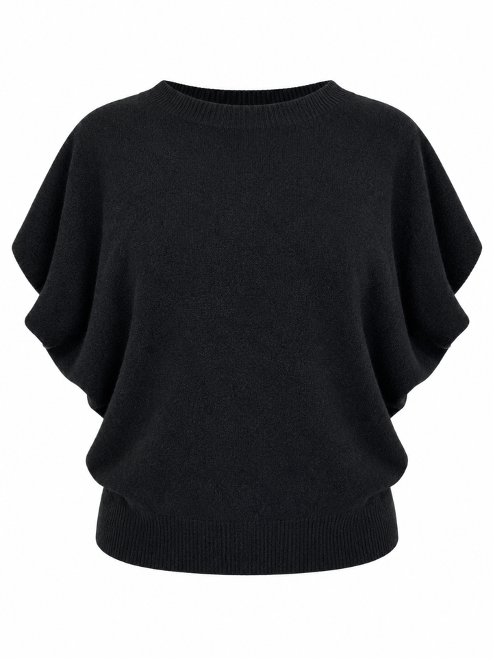 Juniper Soft Knit Top Black