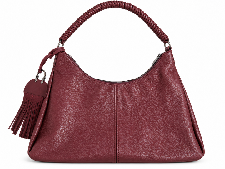 Sedona Bohemian Fringe Bag Burgundy