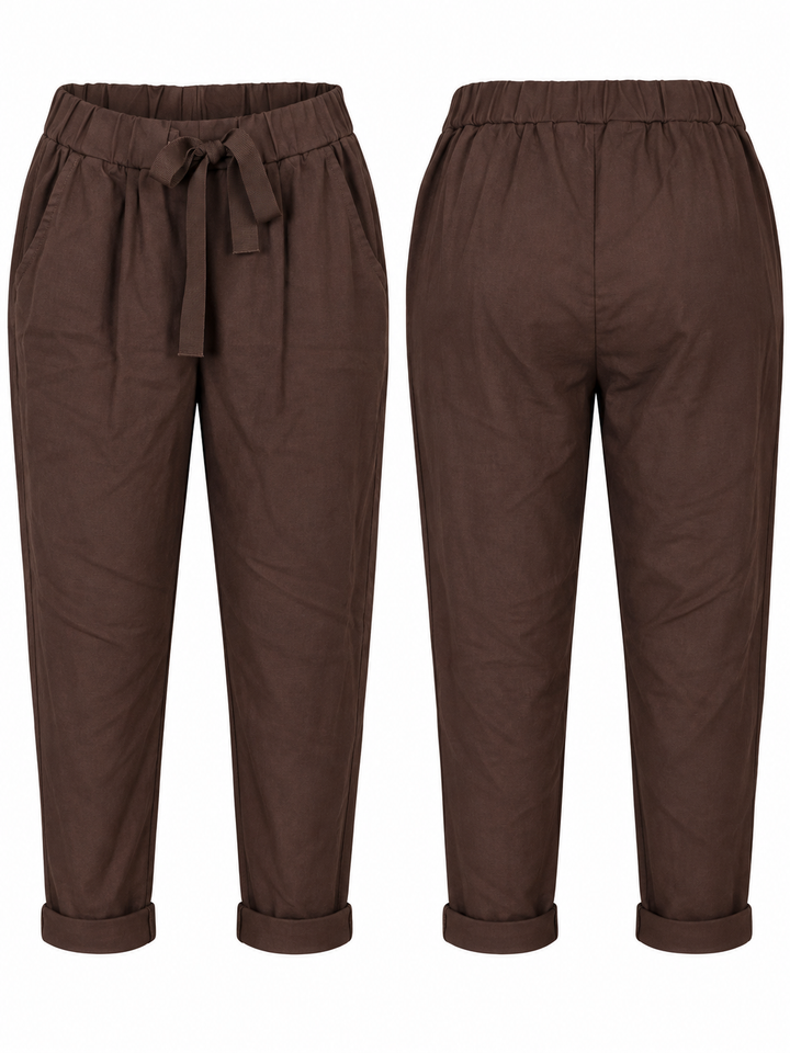 Chocolate Plain Magic Pants