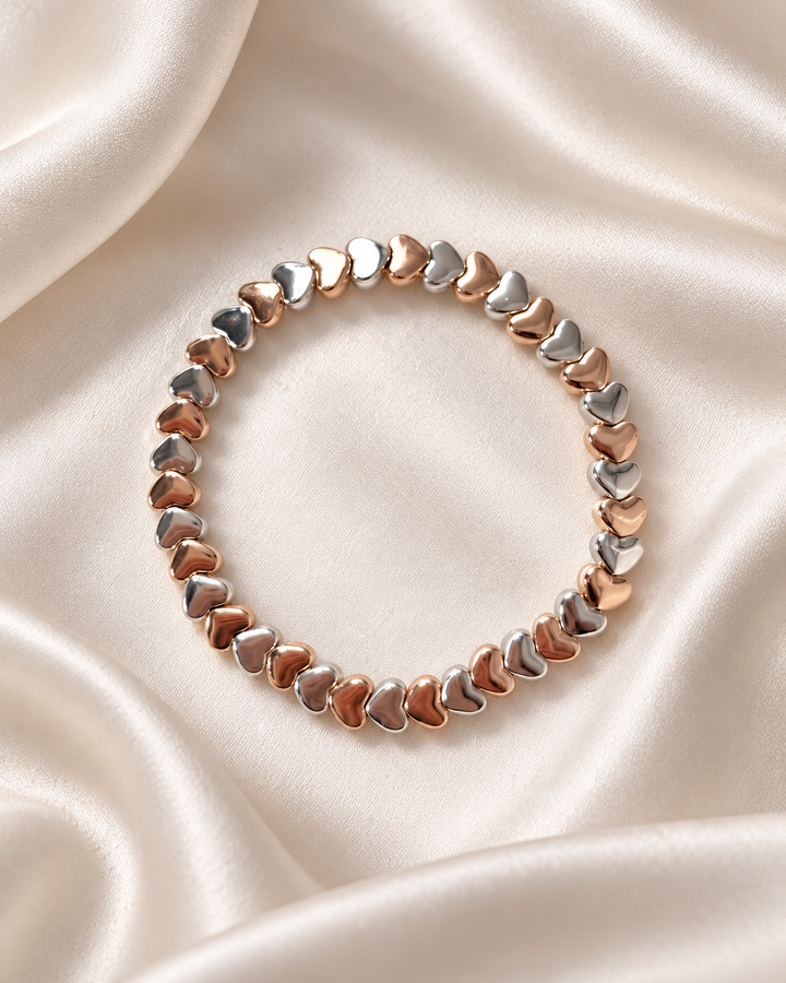 Much Love Two Tone Bracelet