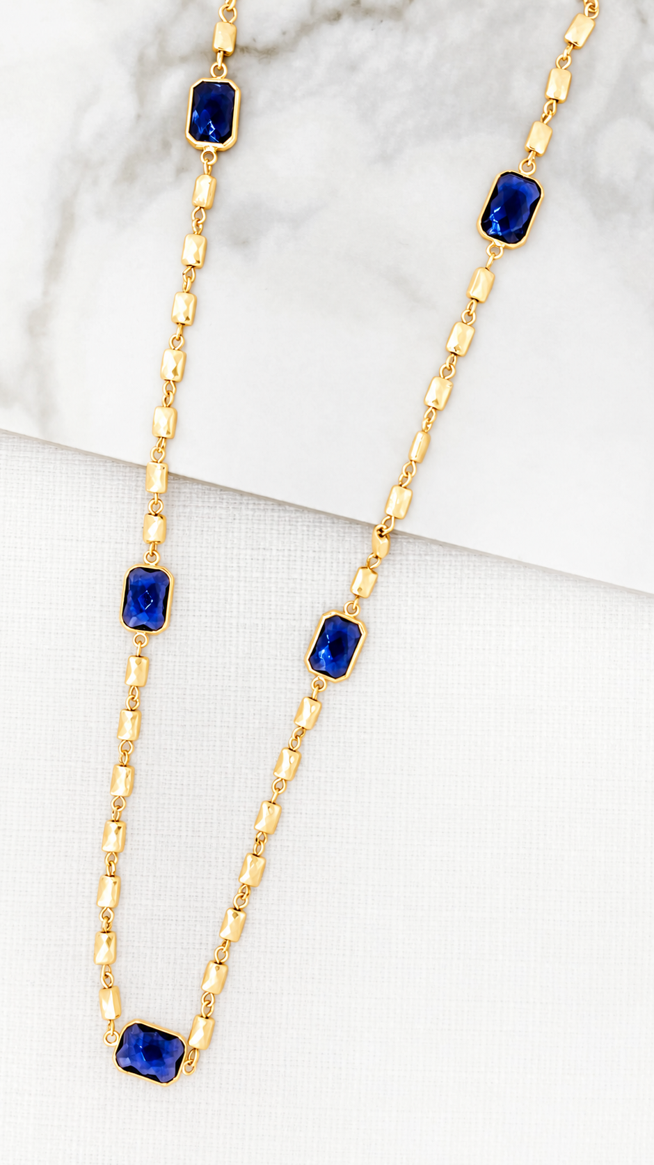 Sydelle Sapphire Necklace Blue/Gold