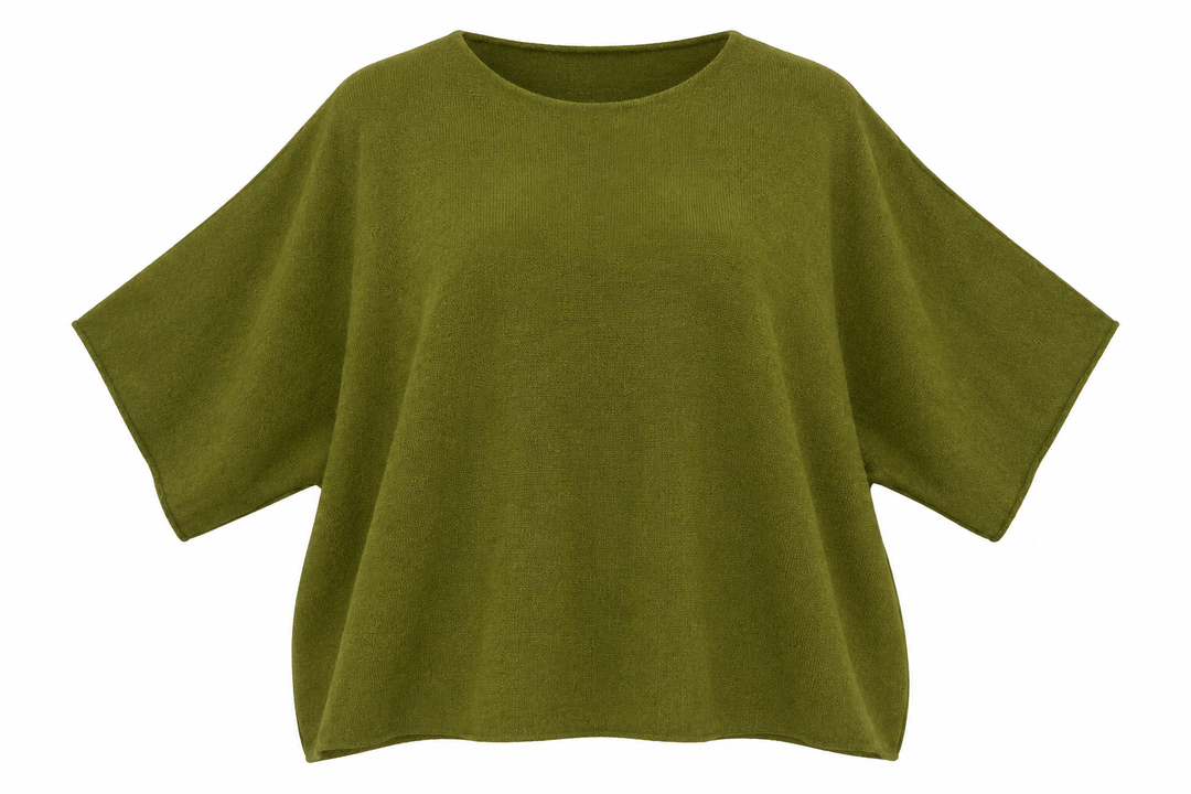 Anabelle Slouchy Top Olive