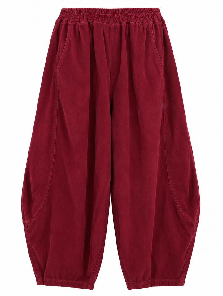 Tamara Needlecord Pocket Trouser Wine