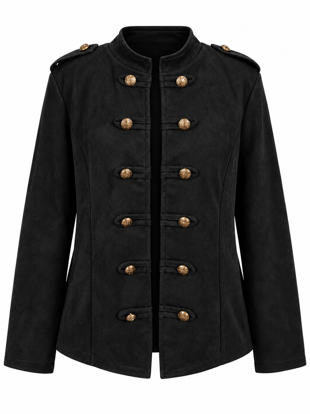 Marcella Military Jacket Black