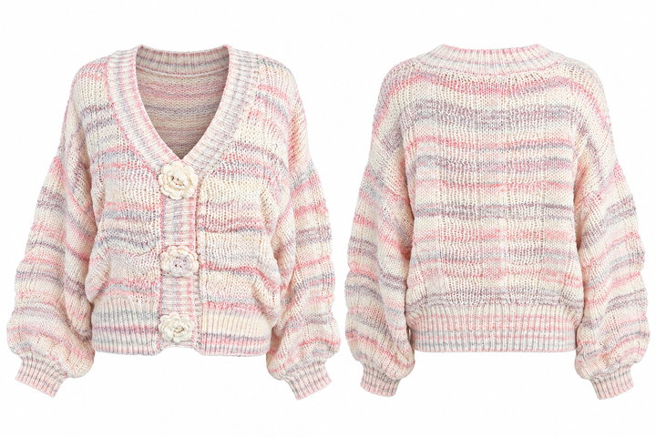 Sweet Blossom Cardigan Pink