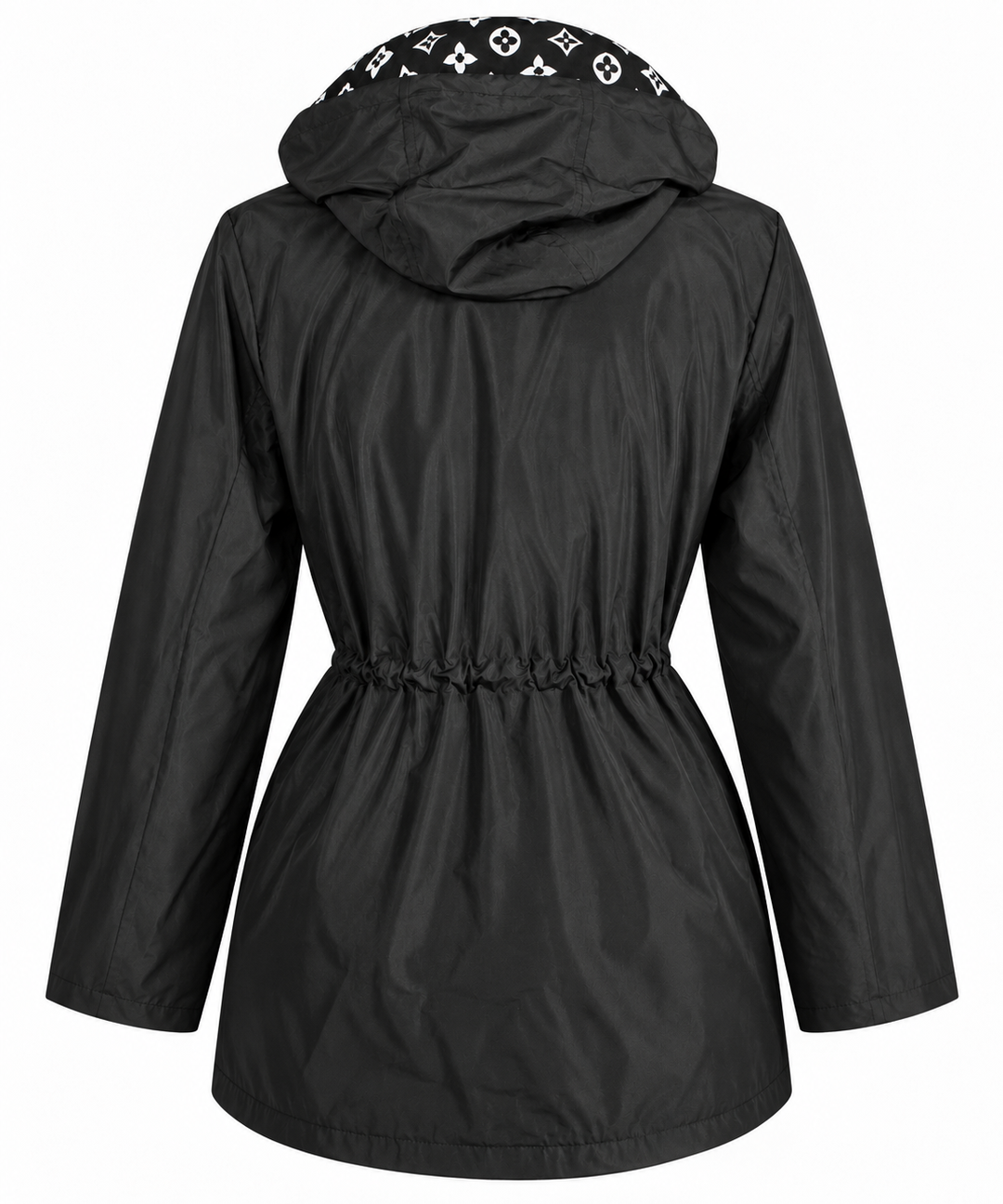 Luella Reversible Raincoat Black