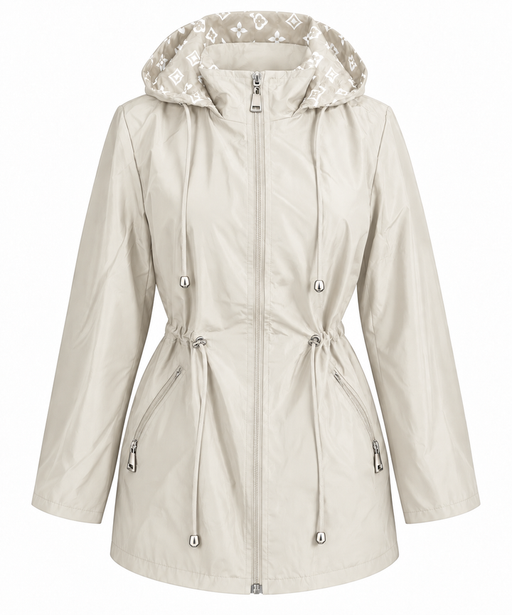 Luella Reversible Raincoat Beige