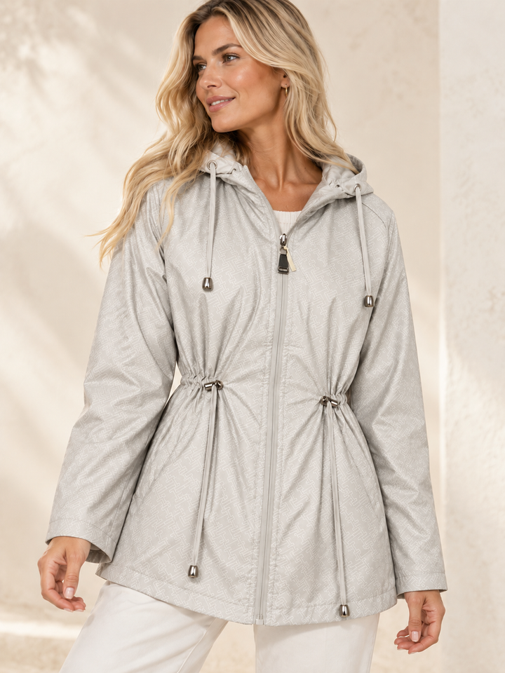 Thomasina Reversible Raincoat Beige
