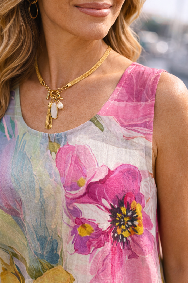 Artistic Floral Dress