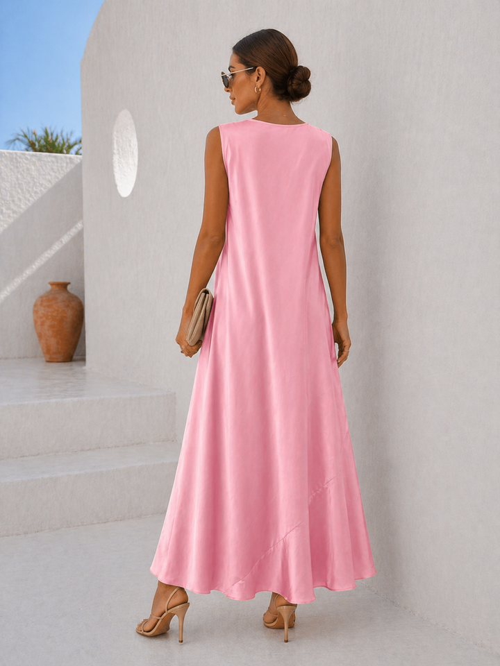 Cadence Cowl Dress Pink