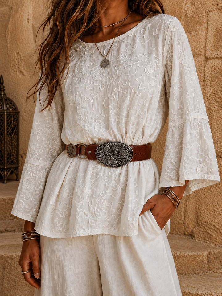 Desert Rose Conch Belt Chocolate
