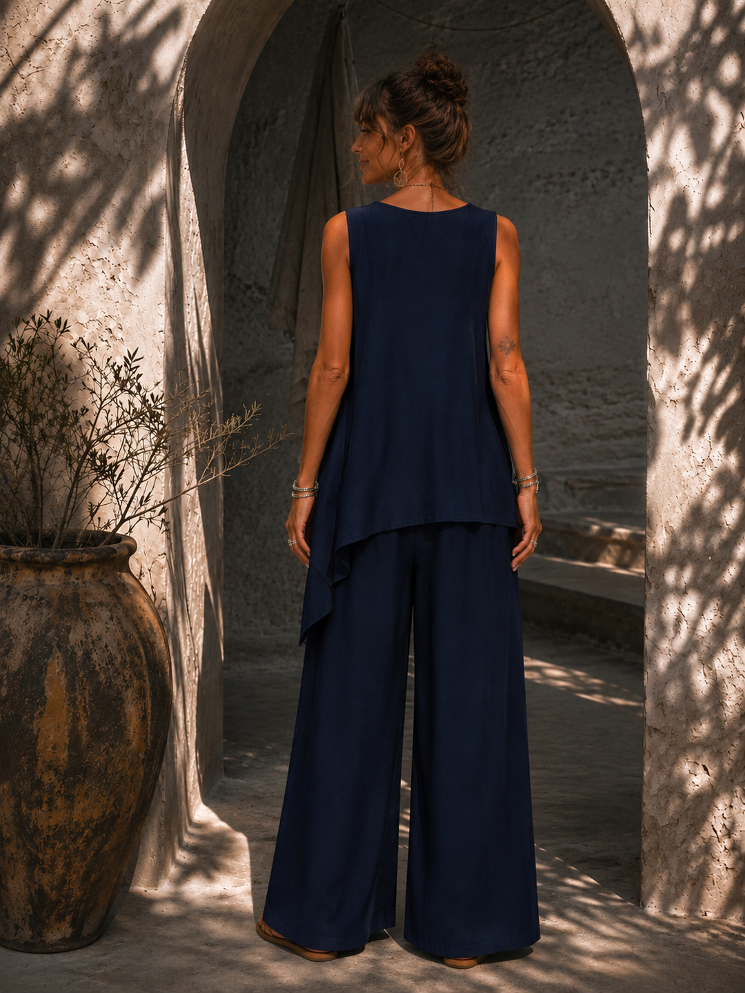 Phoebe Co-Ord Set Navy