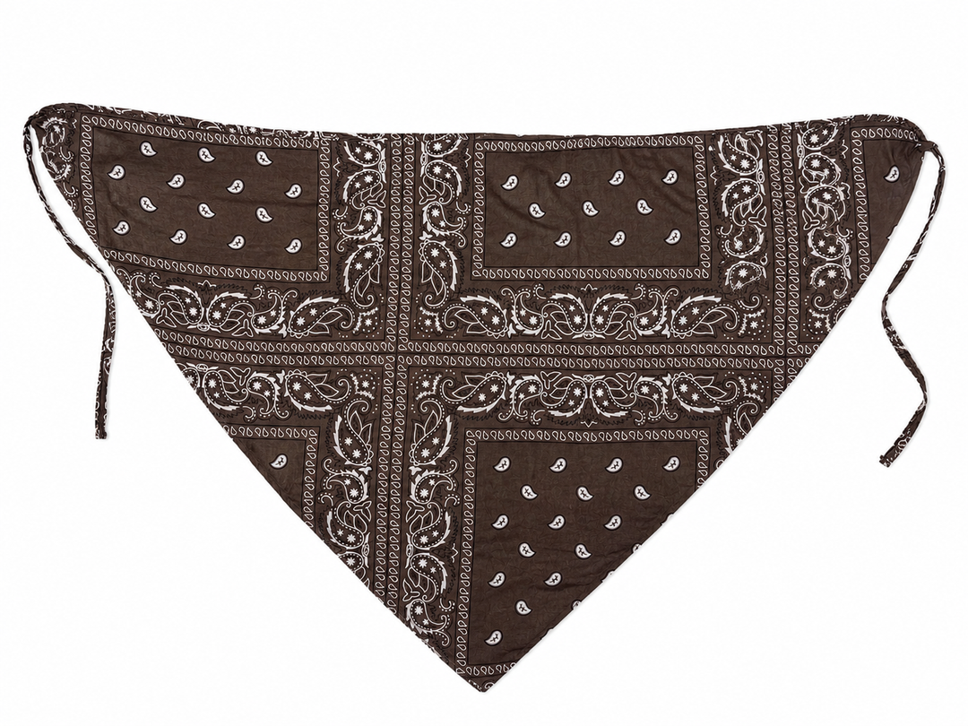 Bandana Wrap Trousers Chocolate
