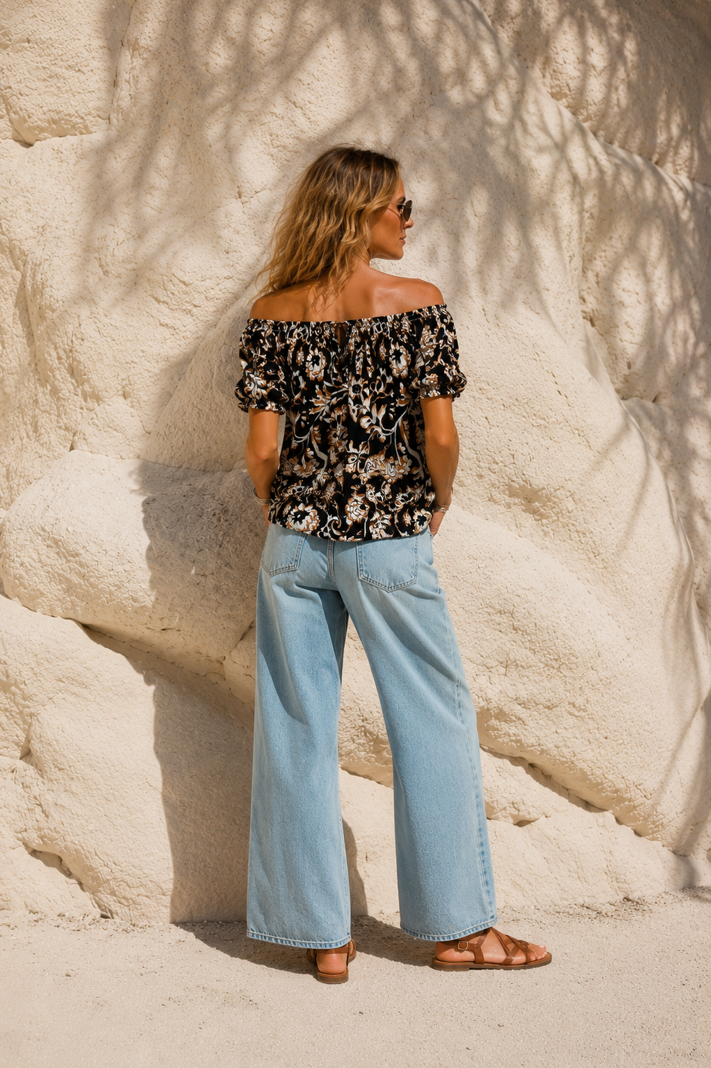 Carmen Gypsy Top Black