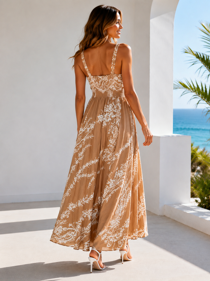 Romina Maxi Dress Latte