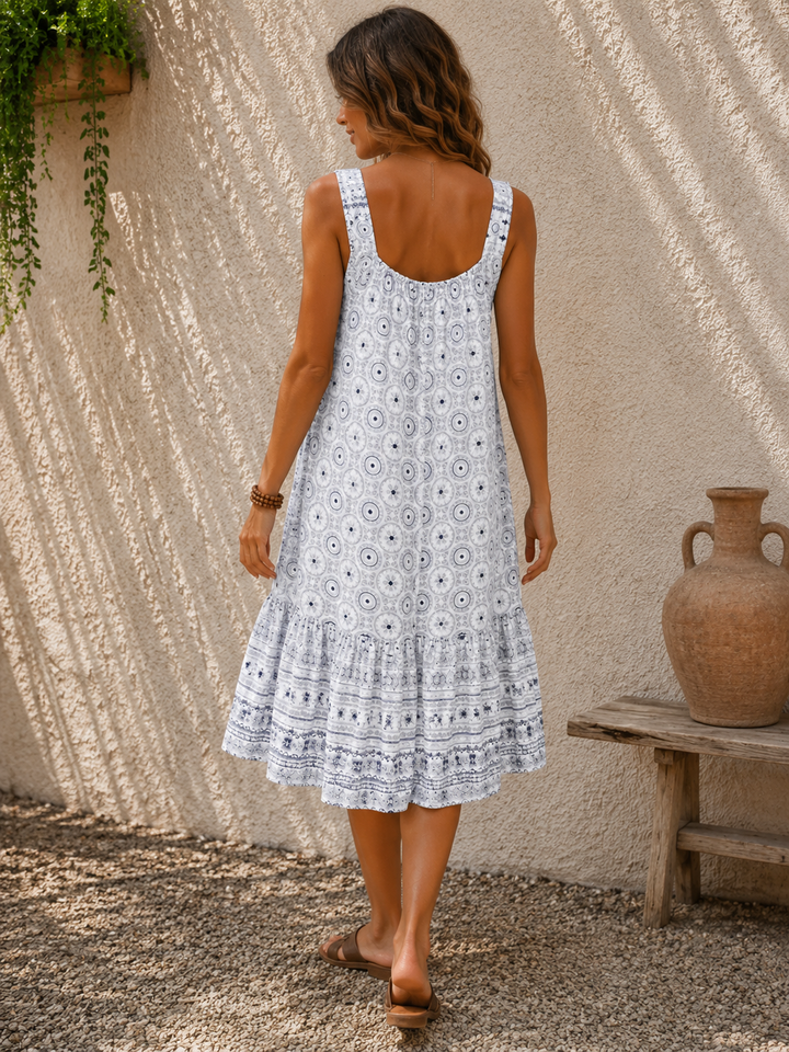 Juliet Bandana dress Light Grey