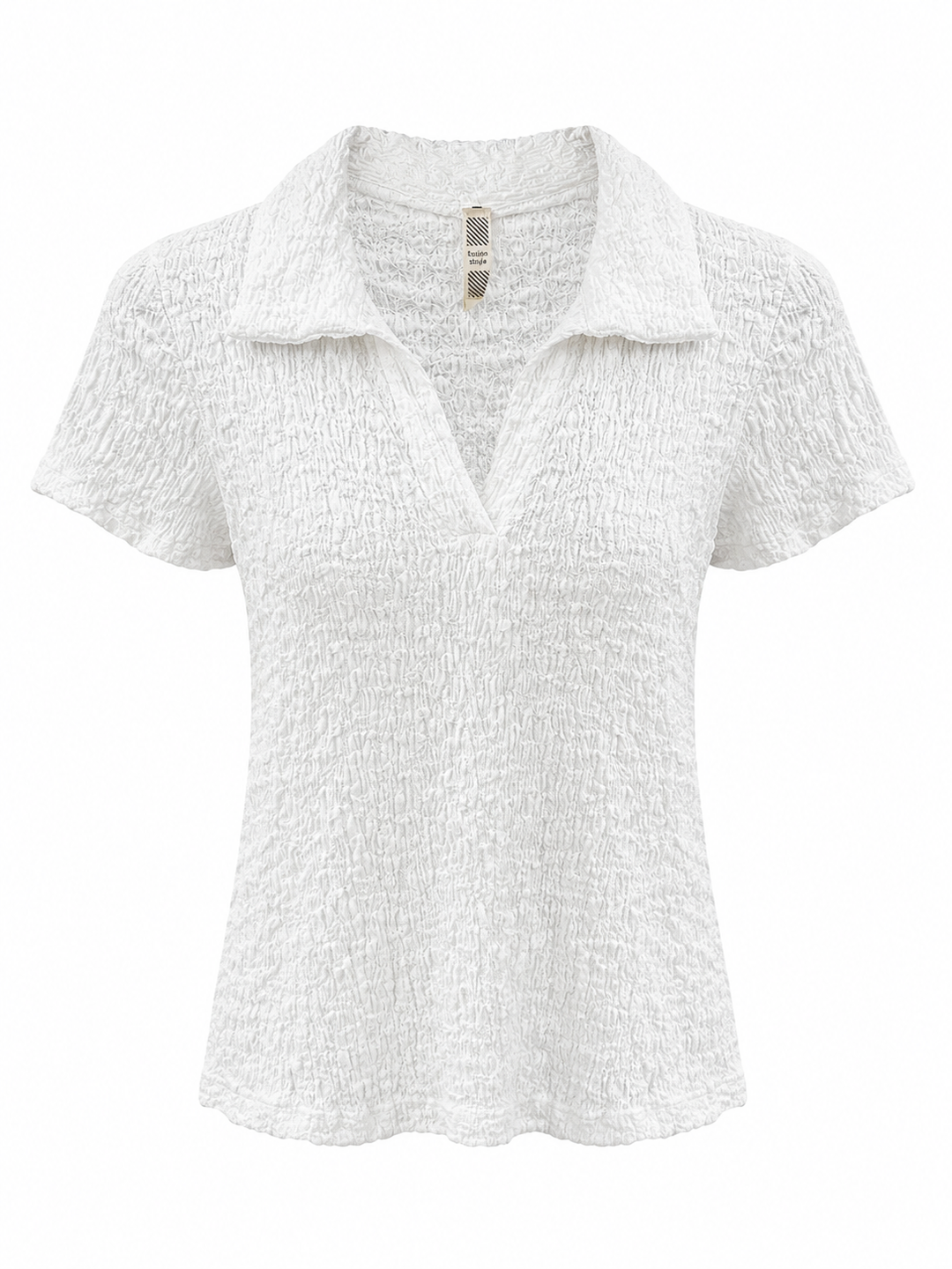 Anika V Neck Top White