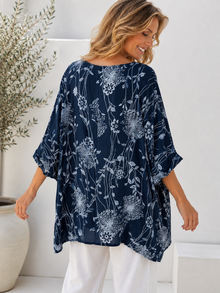 Dandelion Pocket Tunic Navy