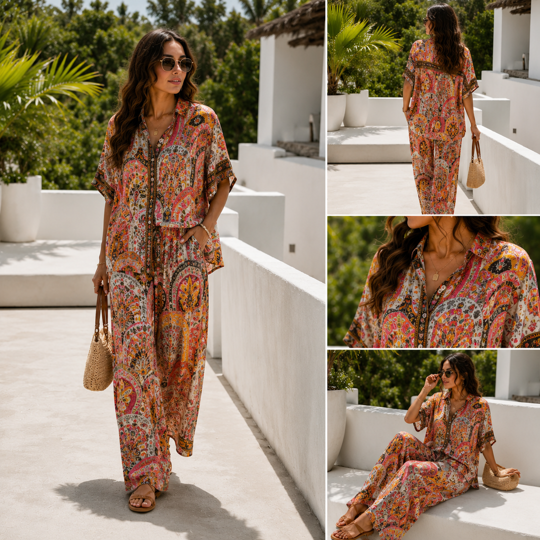 Martha Floral Print Co-Ord Set