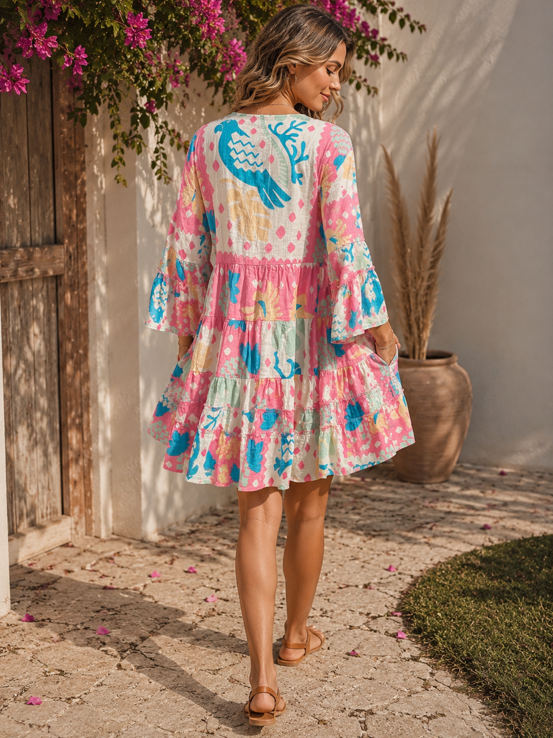 Sanchia Embellished Tunic Pink