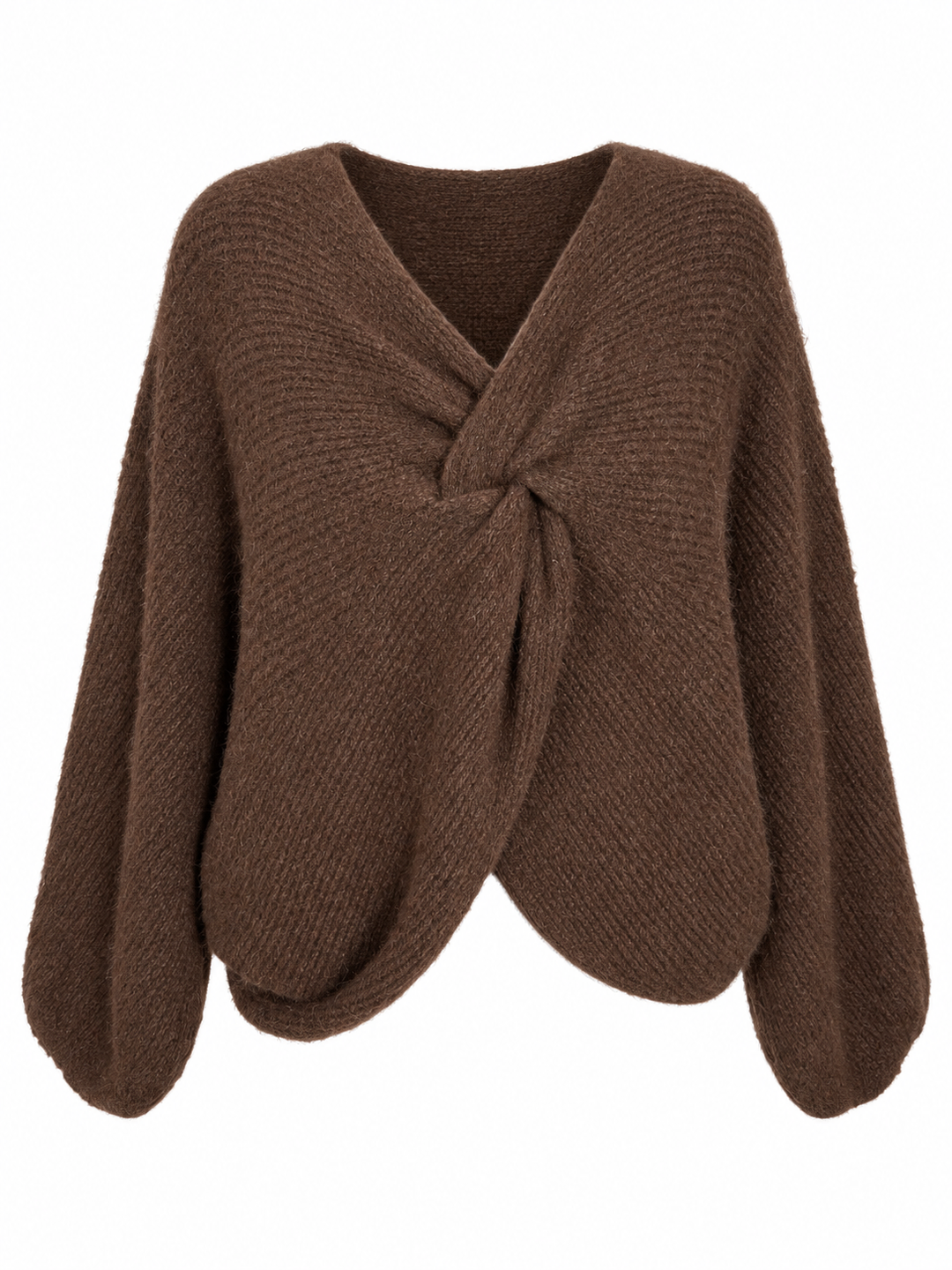 Esme Layering Twist Top Chocolate