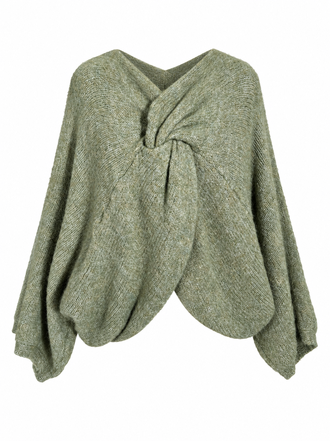 Esme Layering Twist Top Sage