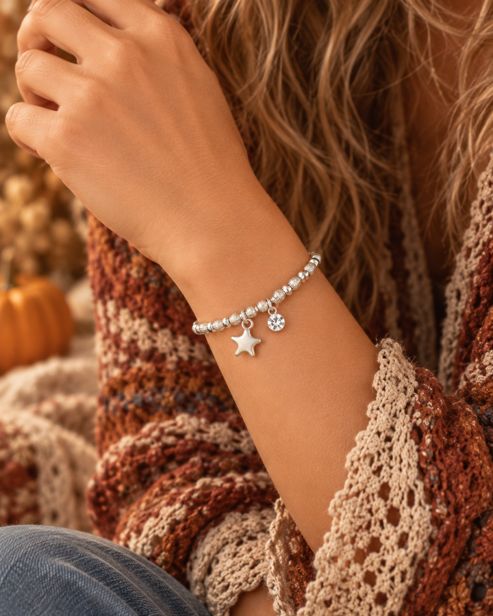 Selma Star Bracelet Silver