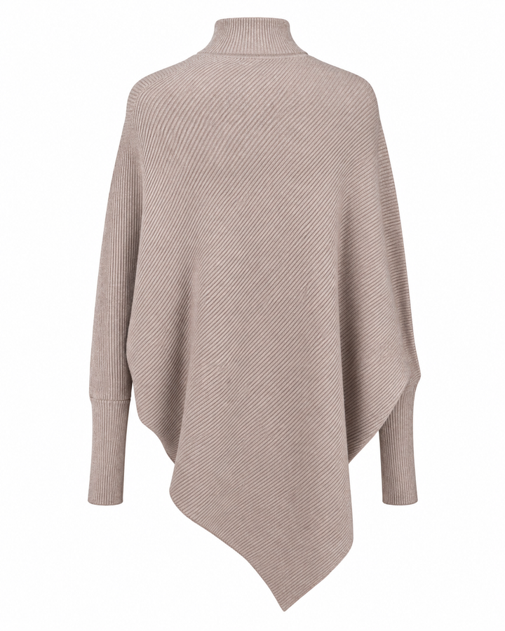 Alanis Asymmetric Jumper Mocha