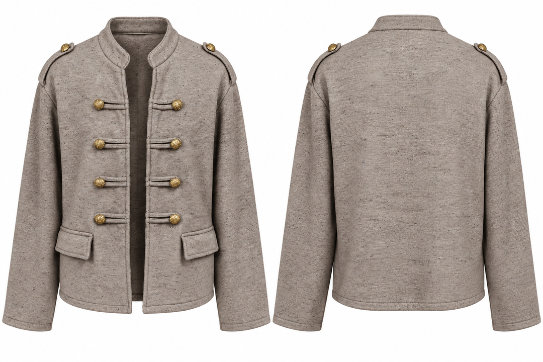 Willow Military Jacket Latte