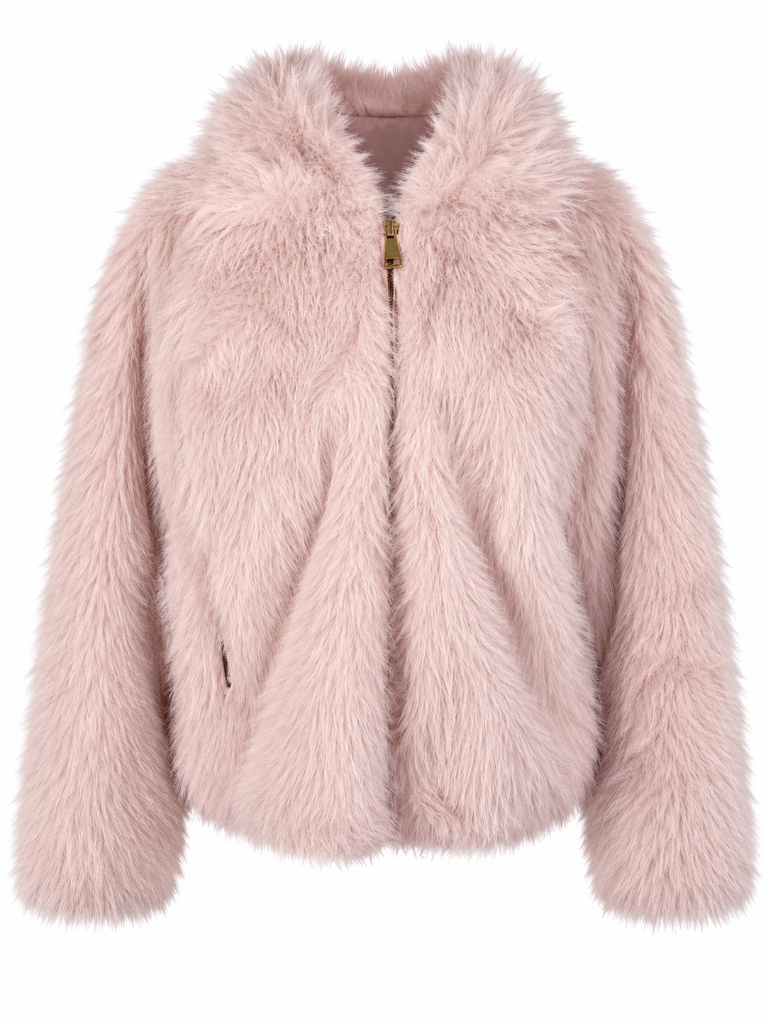 Lumi Luxe Hooded Jacket Blush