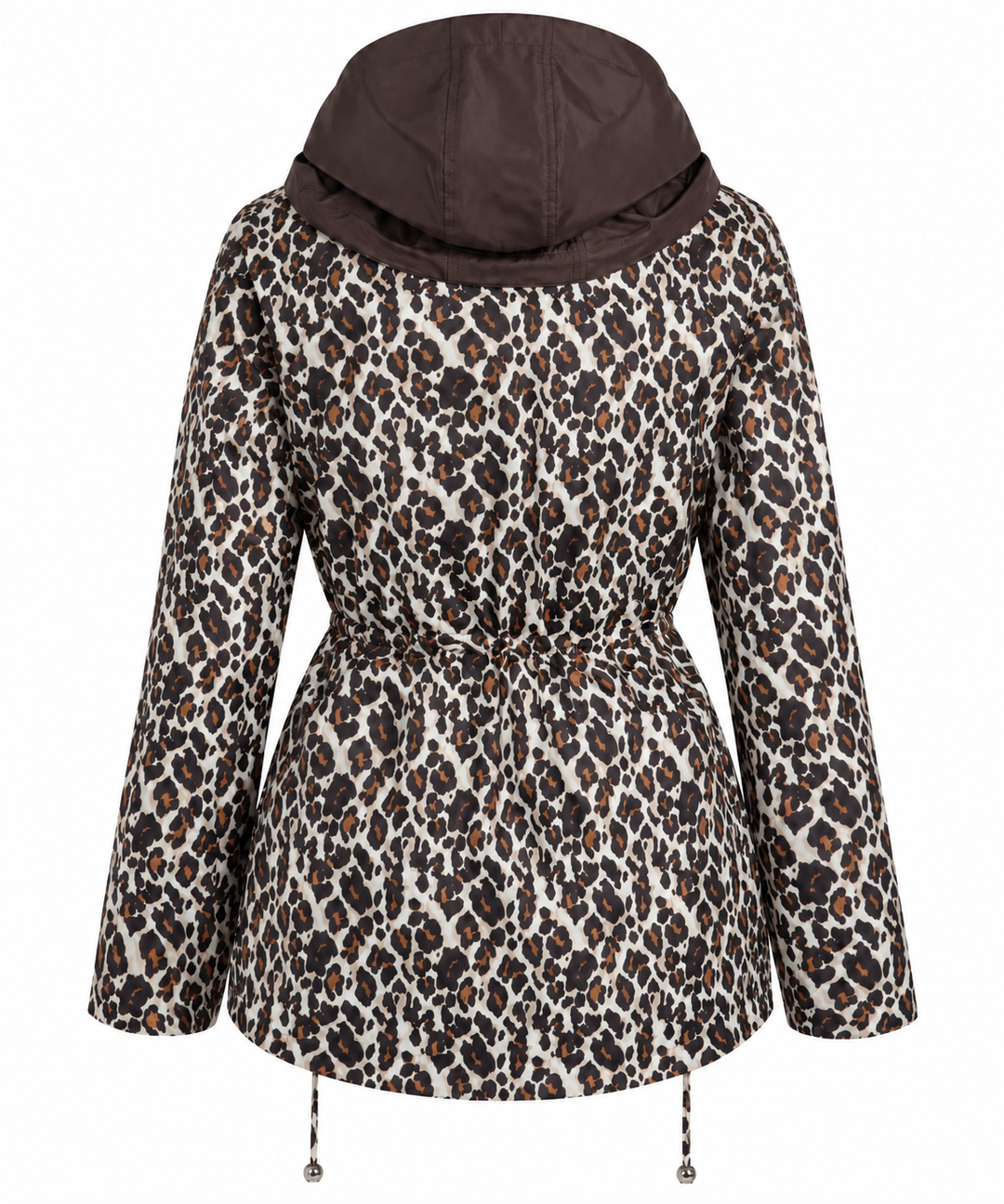 Reversible Leopard Raincoat Chocolate