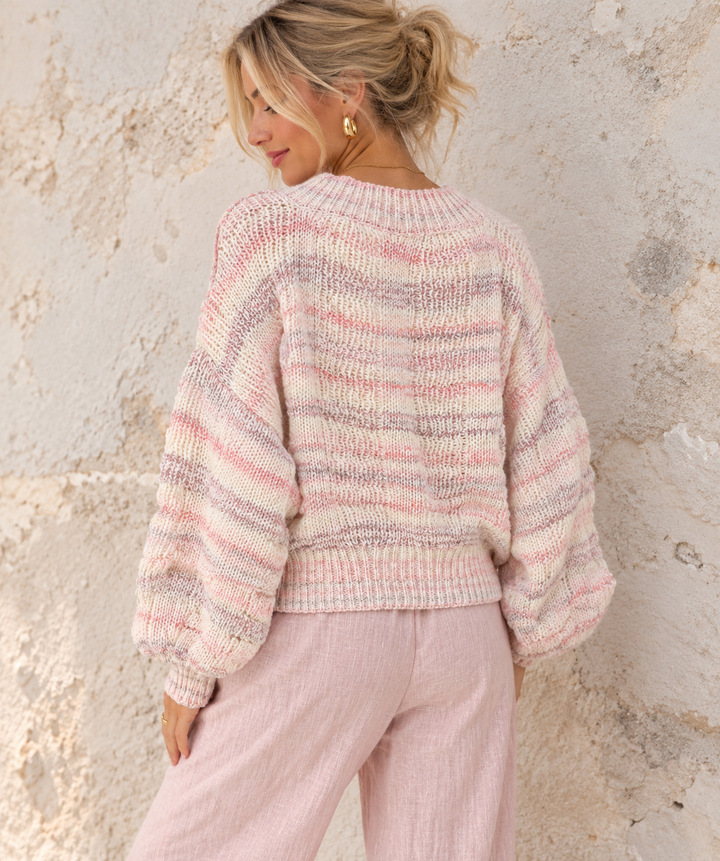 Sweet Blossom Cardigan Pink