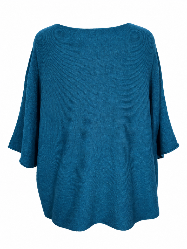 Anabelle Round Neck Jumper Teal