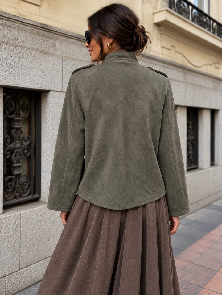 Marcella Military Jacket Khaki