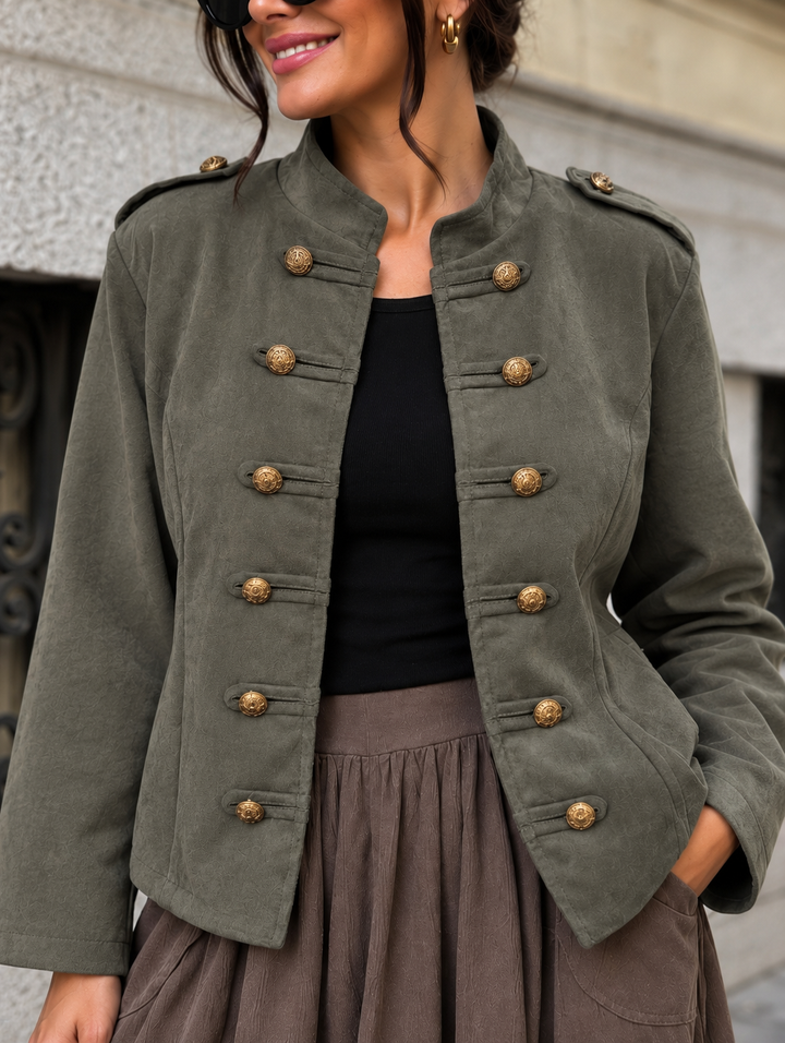 Marcella Military Jacket Khaki