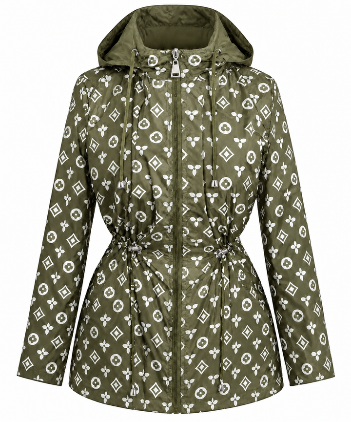 Luella Reversible Raincoat Khaki