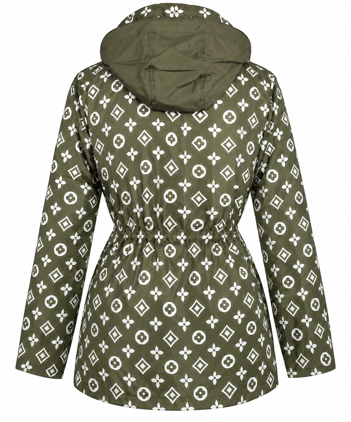 Luella Reversible Raincoat Khaki