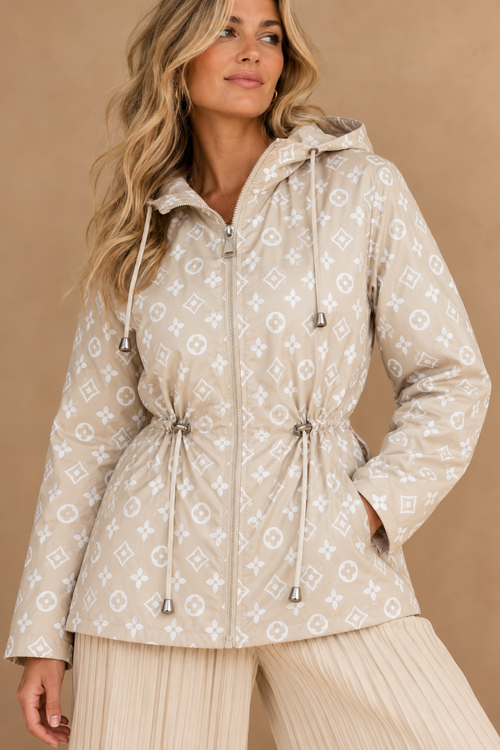 Luella Reversible Raincoat Beige