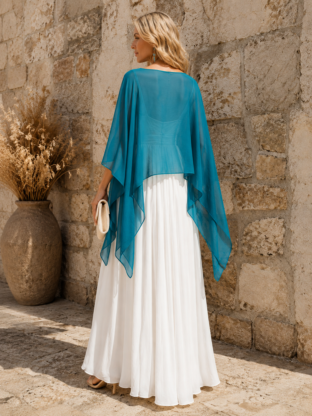 Delta Sheer Layering Top Teal