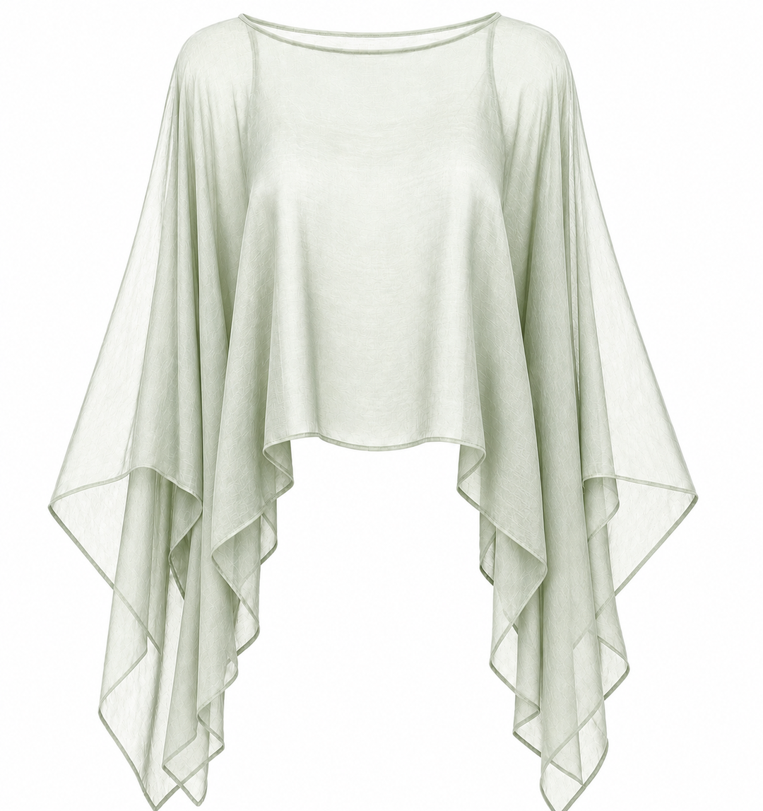 Delta Sheer Layering Top Pistachio