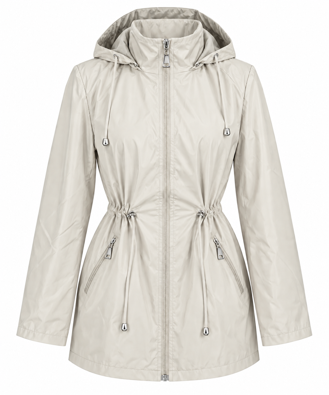 Thomasina Reversible Raincoat Beige