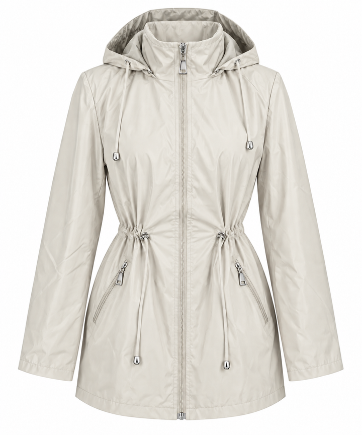Thomasina Reversible Raincoat Beige